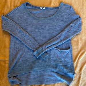 Light blue sweater/blouse. Free people small